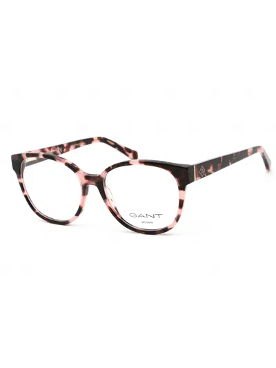 Gant Round Acetate Eyeglasses For Women In Pattern