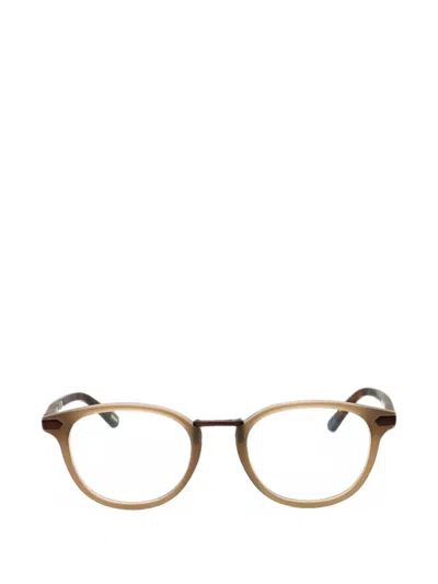 Gant Round-frame Glasses In Brown