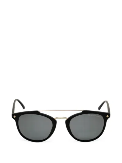 Gant Round-frame Sunglasses In Black