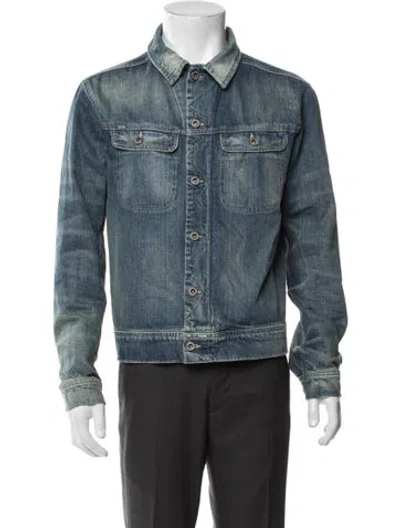 Pre-owned Gant Rugger Denim Jacket In Blue