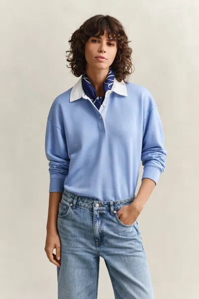 Gant Rugger Sweatshirt In Blue