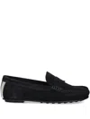 Gant Seabaya Penny-stripe Loafers In Black