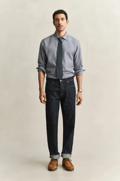 Gant Selvedge Jeans In Blue