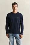 Gant Shield Long Sleeve T-shirt In Blue