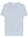 Gant Mens Regular Fit Short Sleeve Shield Logo T-shirt In Blue