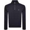 Gant Shield Reg Shield Half Zip Sweatshirt Navy In Multi