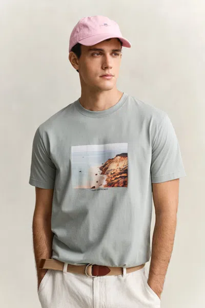 Gant Shield Sunfaded Cap In Pink