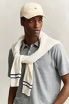 Gant Shield Sunfaded Cap In Yellow