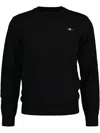Gant Shield Sweater In Black
