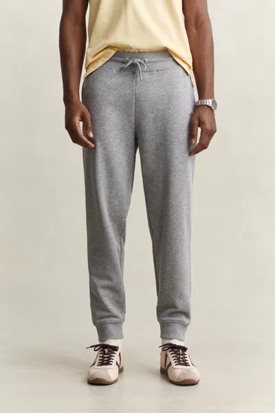 Gant Shield Sweatpants In Gray