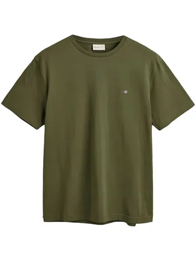 Gant Shield T-shirt In Green