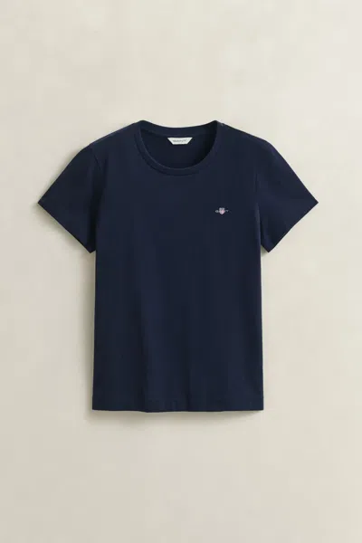 Gant Shield T-shirt In Blue