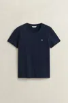 Gant Shield T-shirt In Evening Blue
