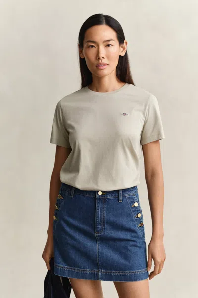 Gant Shield T-shirt In Green