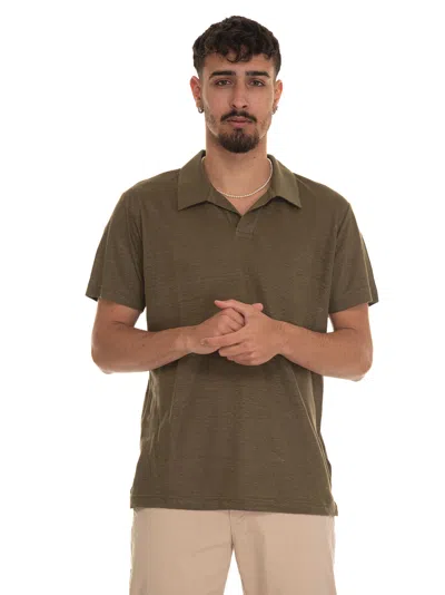 Gant Short Sleeve Polo Shirt In Green