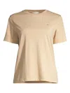 Gant Short-sleeved T-shirt In Nude