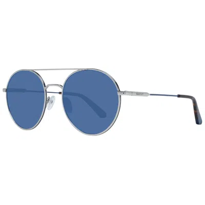 Gant Silver Men Sunglasses In Blue