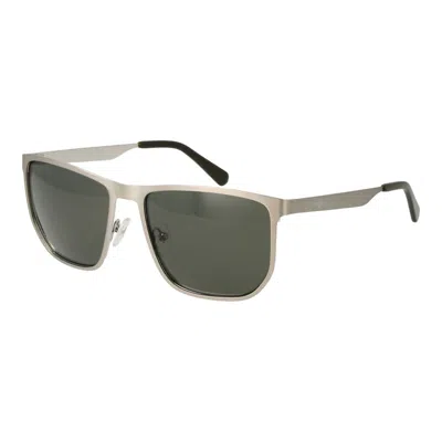 Gant Silver Metal Sunglasses In Green