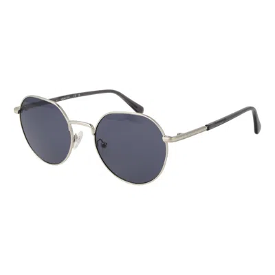 Gant Silver Metal Sunglasses In Gray