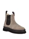 Gant Sistown Pull-tab Lug-sole Boots In Neutral