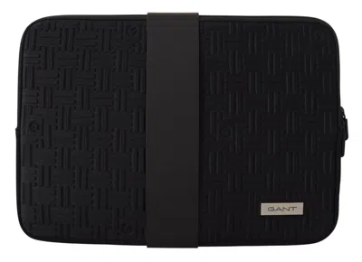Gant Sleek Neoprene Laptop Men's Sleeve In Black