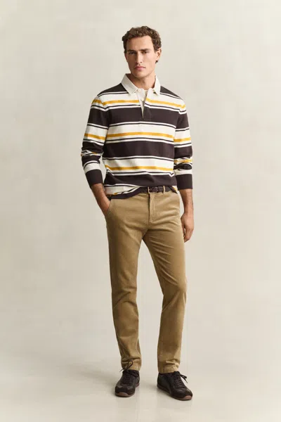 Gant Slim Corduroy Chinos In Multi