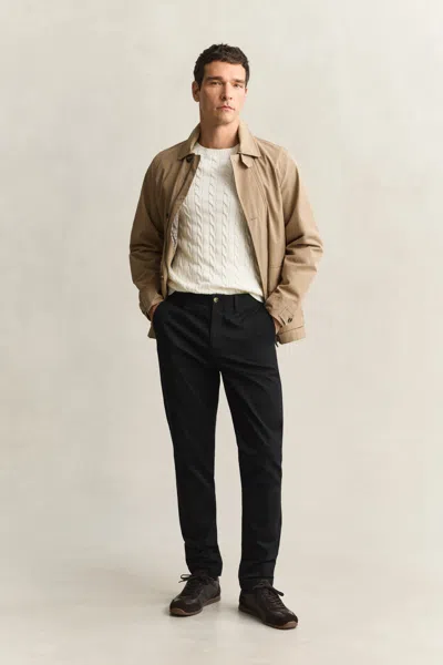Gant Slim Fit Classic Chinos In Black