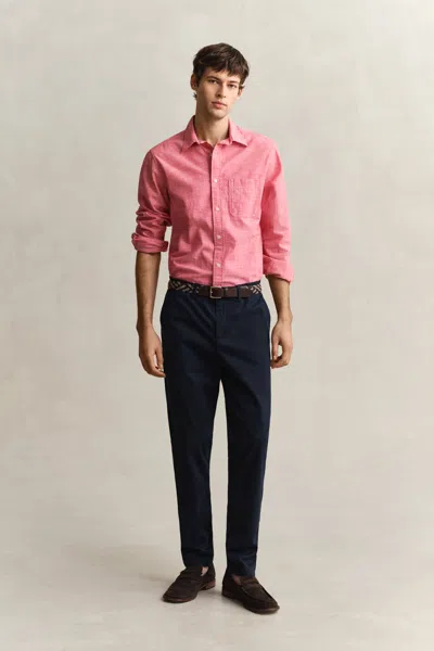 Gant Slim Fit Classic Chinos In Blue