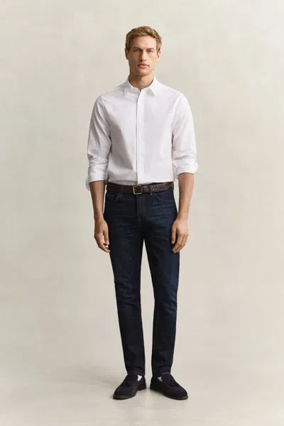 Gant Slim Fit Jeans In Blue