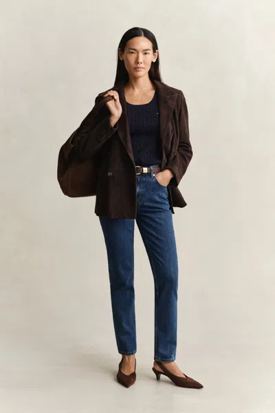 Gant Slim Jeans In Blue