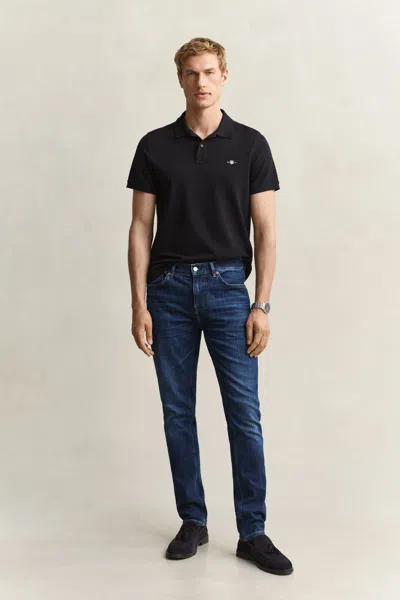 Gant Slim Jeans In Blue