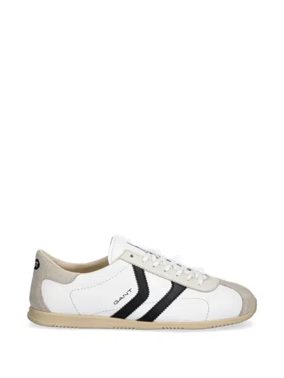 Gant Spearclub Lace-up Leather Sneakers In Multi