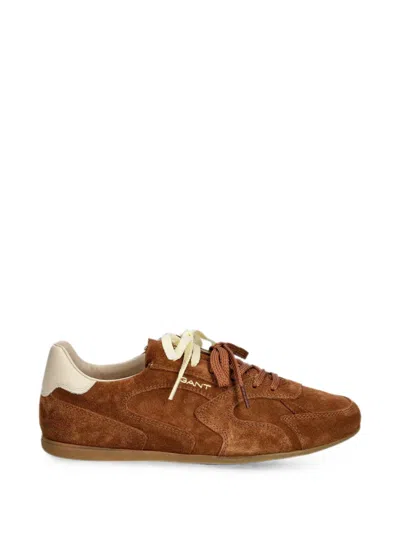 Gant Sperly Suede Sneakers In Brown