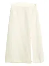 Gant Split Midi Skirt In White