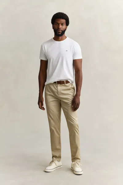 Gant Sport Chinos In Neutral