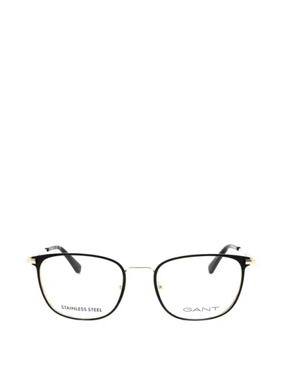 Gant Square-frame Glasses In Black