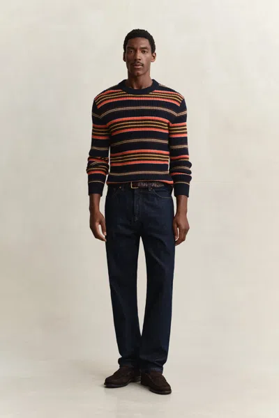 Gant Straight Fit Jeans In Blue