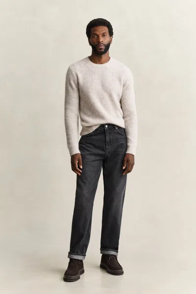 Gant Straight Jeans In Black