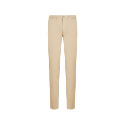 Gant Straight Trousers In Neutral