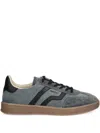 Gant Stripe-detail Sneakers In Gray