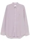 Gant Striped Shirt In Red