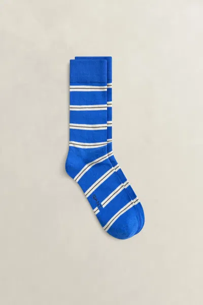 Gant Striped Socks In Blue