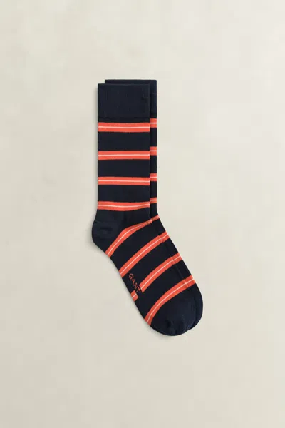 Gant Striped Socks In Blue