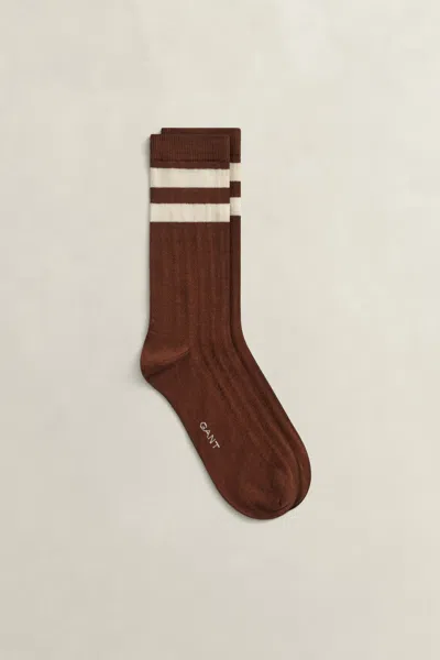 Gant Striped Sport Socks In Multi
