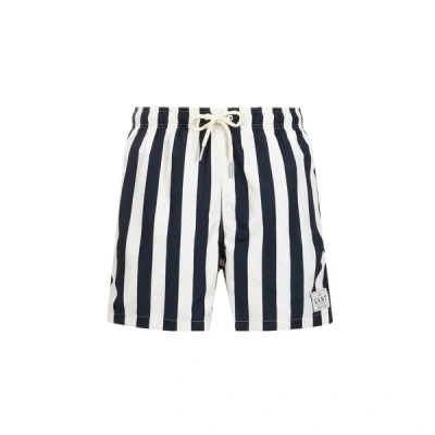 Gant Striped Swim Shorts In Multi