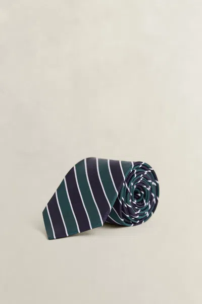 Gant Striped Tie In Multi