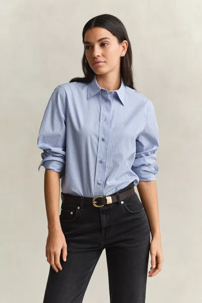 Gant Striped Yoke Detail Shirt
