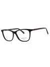 Gant Stylish Rectangular Eyeglasses For Women In Black