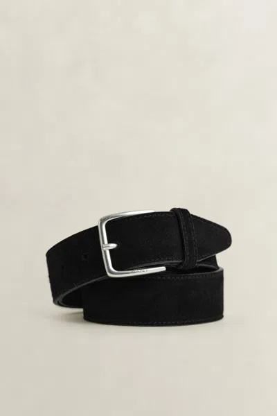 Gant Suede Belt In Pattern