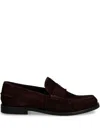 Gant Suede Loafers In Red